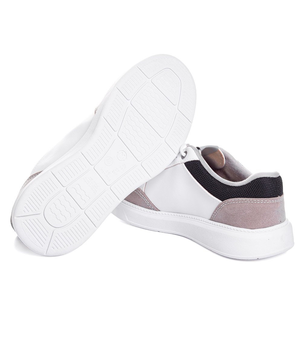 Tênis Infantil Casual Molekinho Branco Branco/Cinza 5