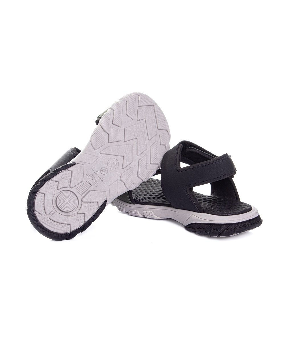 Sandália Papete Infantil Molekinho Verde Oliva Azul 5