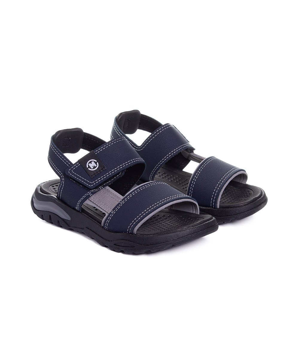 Sandália Papete Infantil Molekinho Marinho Azul 3