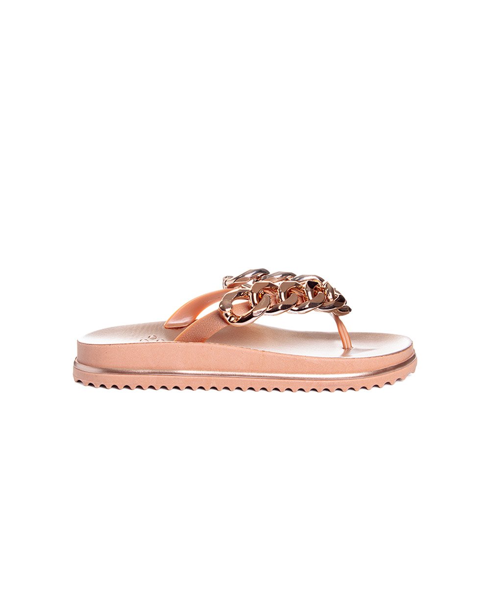 Tamanco Flat Pixolé Cobre