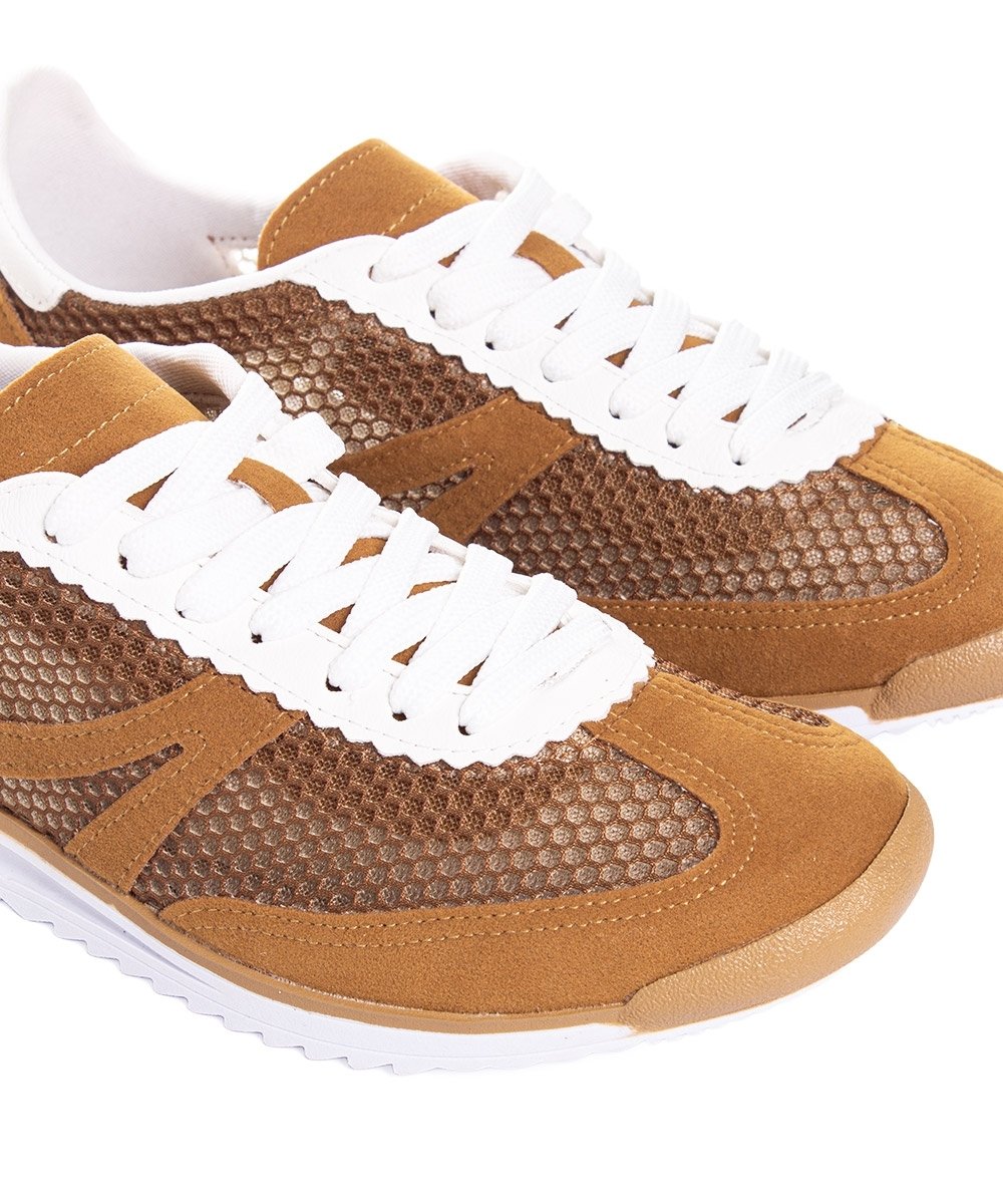 Tênis Feminino Pixolé Casual Kat Caramelo Marrom 4