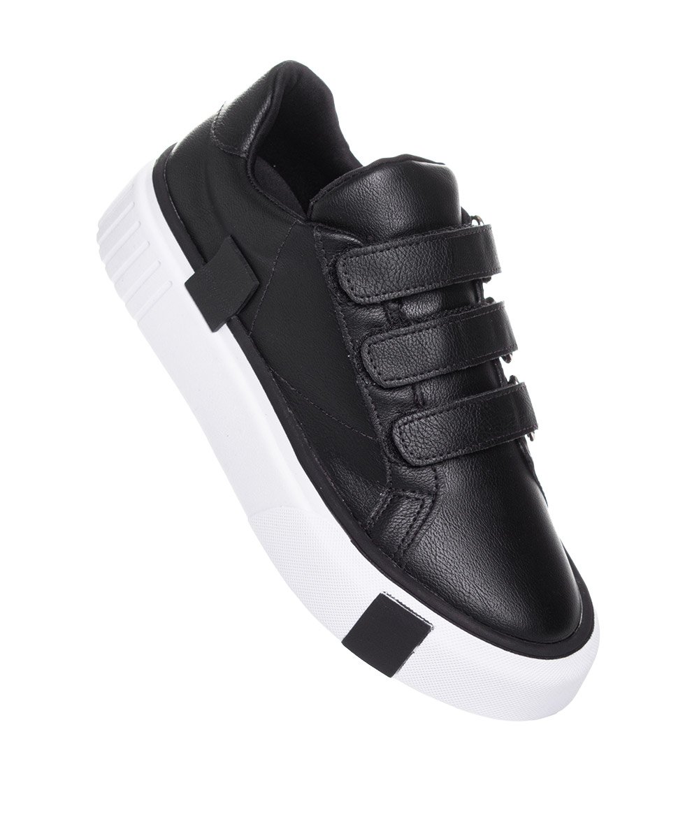 Tênis Feminino Pixolé Casual Kira Preto Preto 2