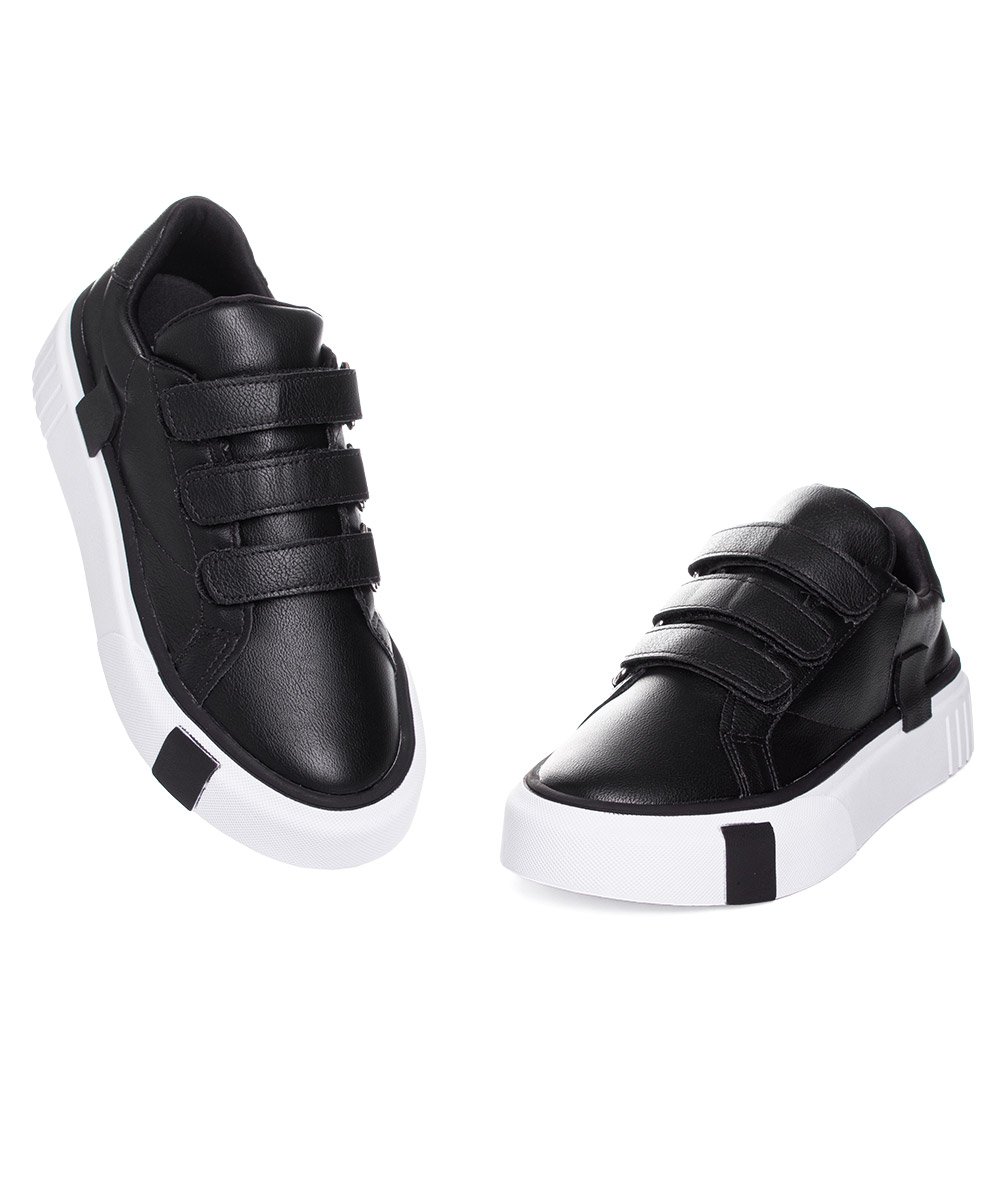 Tênis Feminino Pixolé Casual Kira Preto Preto 5