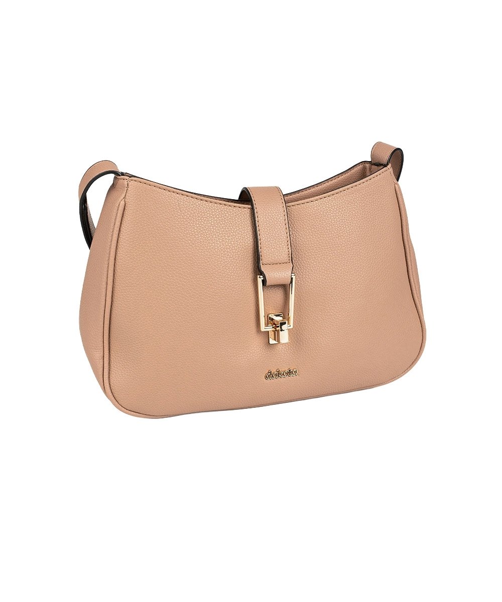 Bolsa Transversal Dakota Caramelo Bege 2