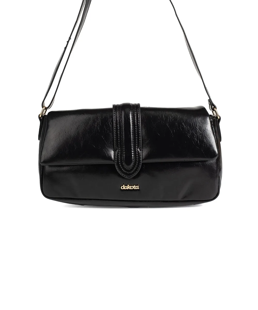 Bolsa Transversal Dakota Preto Preto 3