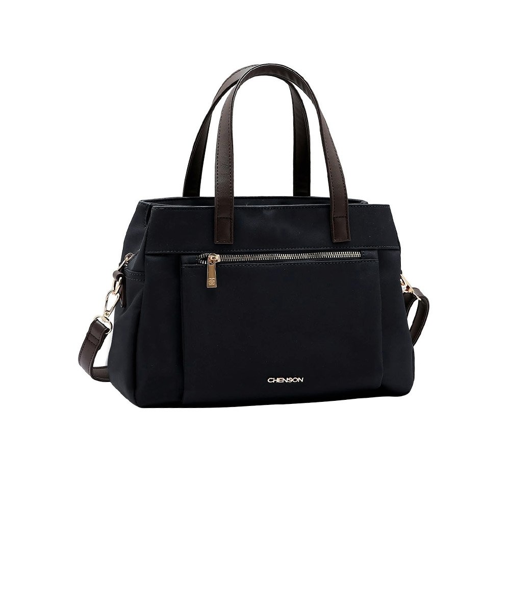 Bolsa de Mão E Transversal Chenson Microfiber Preto