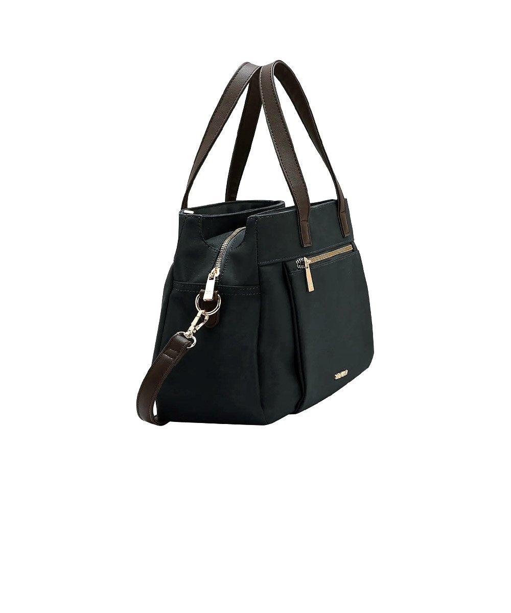 Bolsa de Mão E Transversal Chenson Microfiber Preto Preto 2