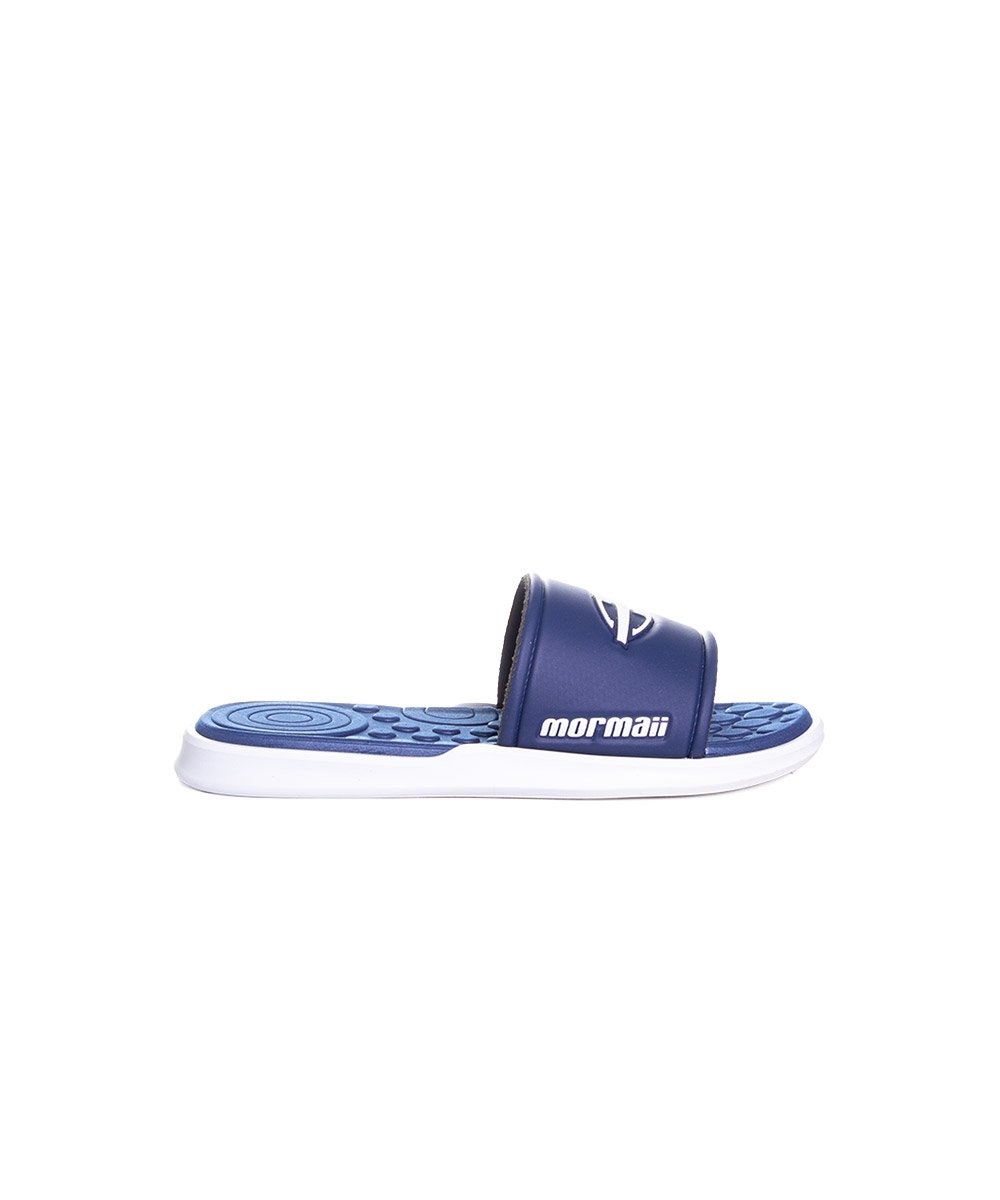 Slide Mormaii Quiver Pró Infantil 11739 Branco/Azul Azul 1