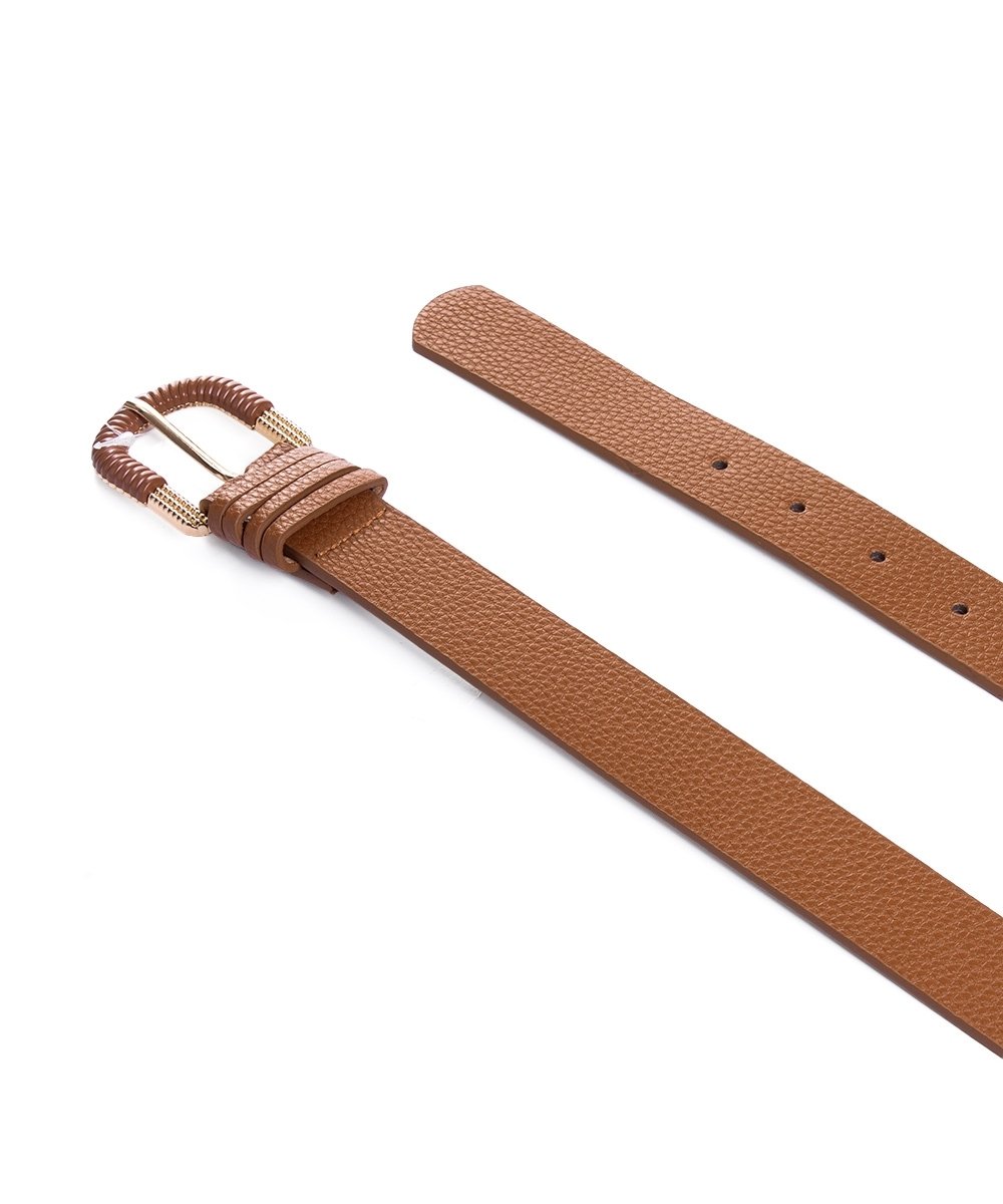 Cinto Feminino Pixolé Oy-Gl53 Caramelo Marrom 2