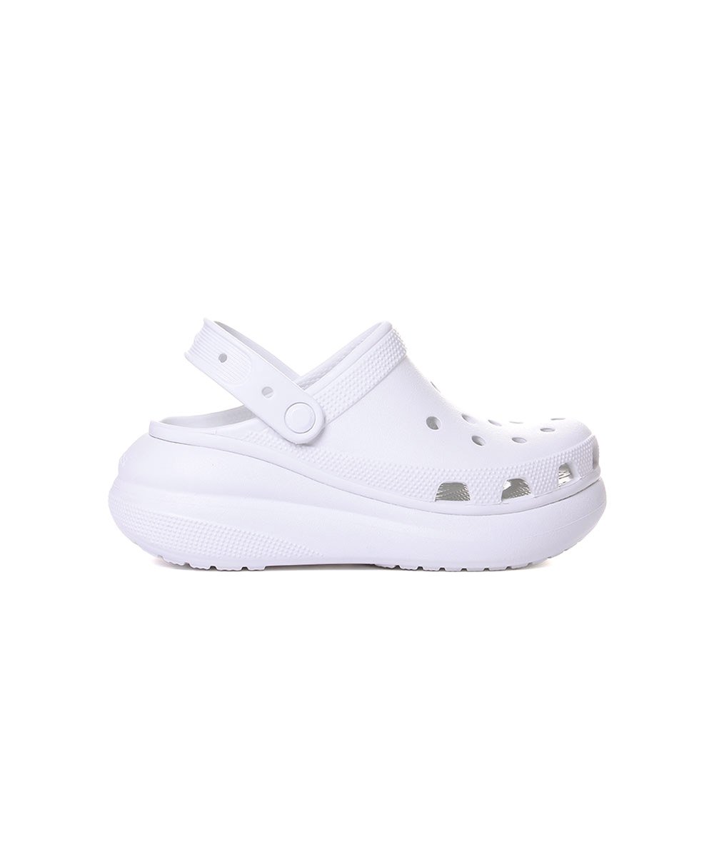 Sandália Crocs Classic Crush Clog Off White