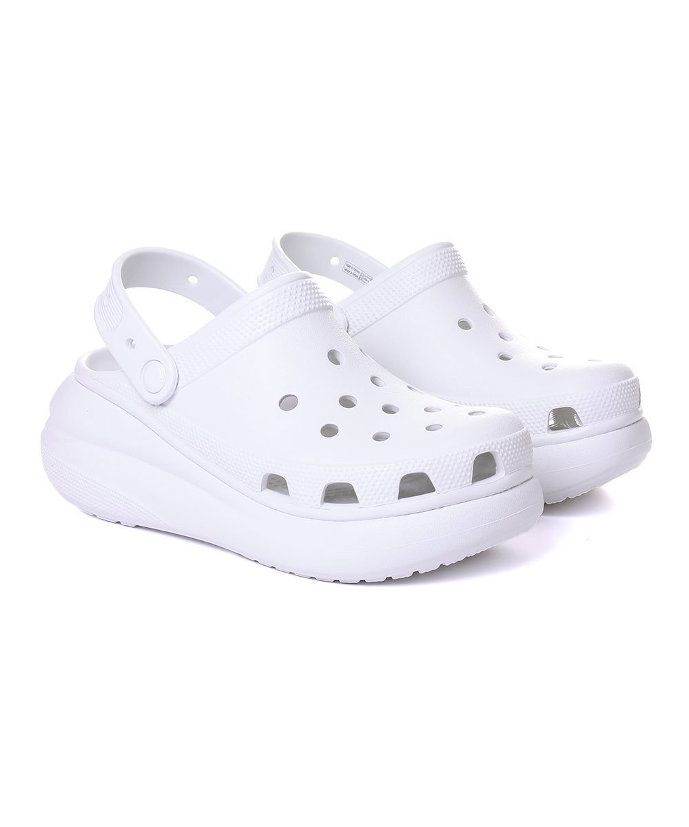 Sandália Crocs Classic Crush Clog Off White Off White 3