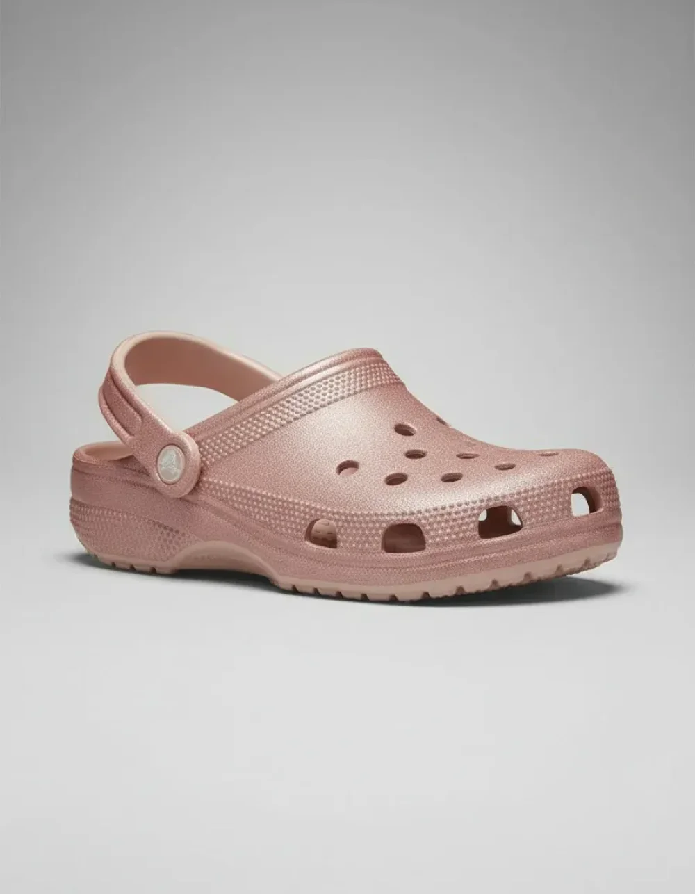 Sandália Crocs Classic Glitter Rosa Claro Rosa 4