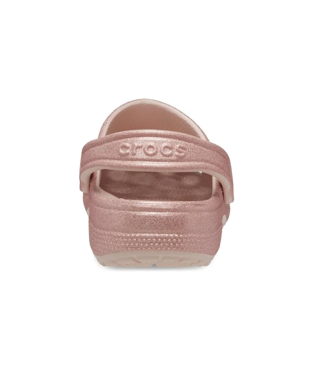 Sandália Crocs Classic Glitter Rosa Claro Rosa 8