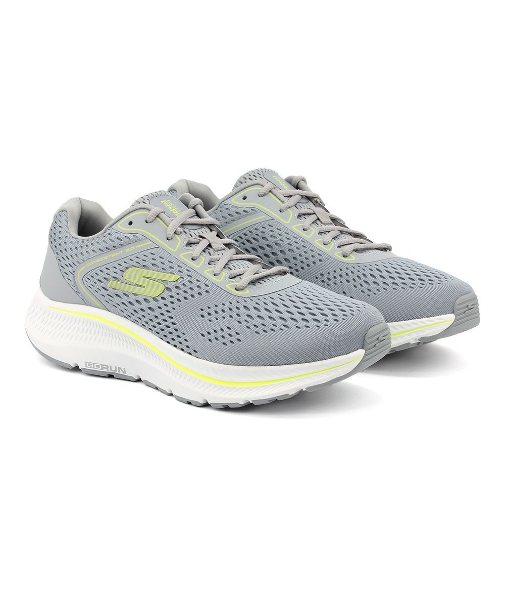Tênis Skechers Go Run Consistent 2.0 Masculino Verde Cinza 2