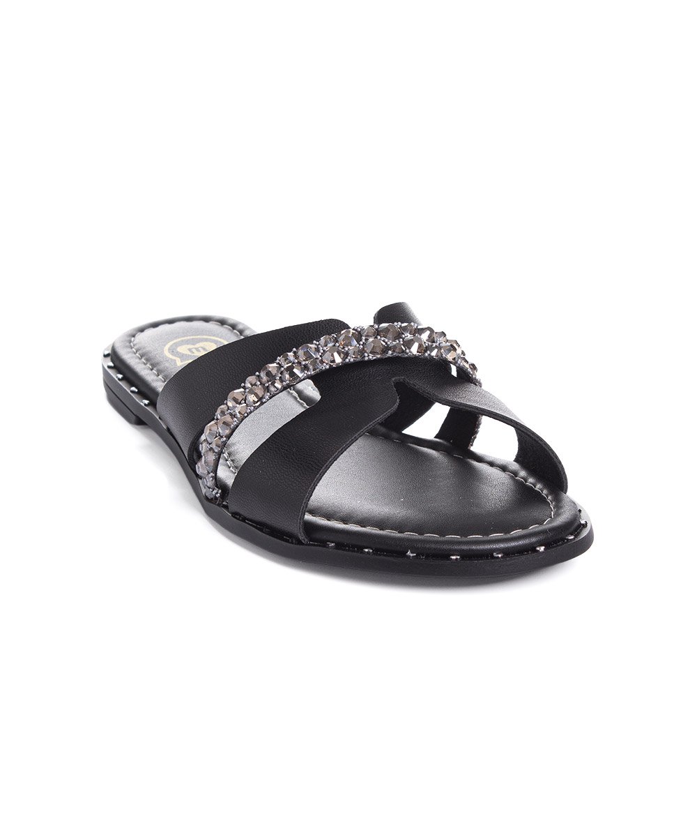 Tamanco Infantil Molekinha Rasteira Preto Preto 2