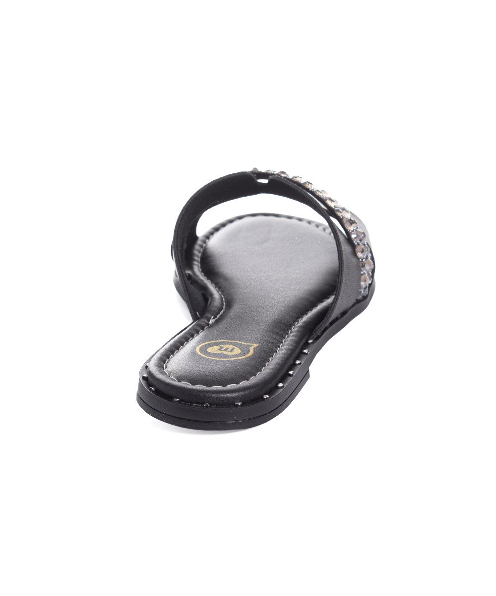 Tamanco Infantil Molekinha Rasteira Preto Preto 3