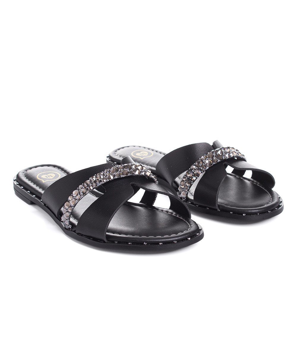 Tamanco Infantil Molekinha Rasteira Preto Preto 4