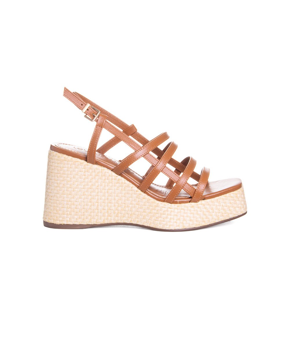 Sandália Anabela Loucos E Santos Moca