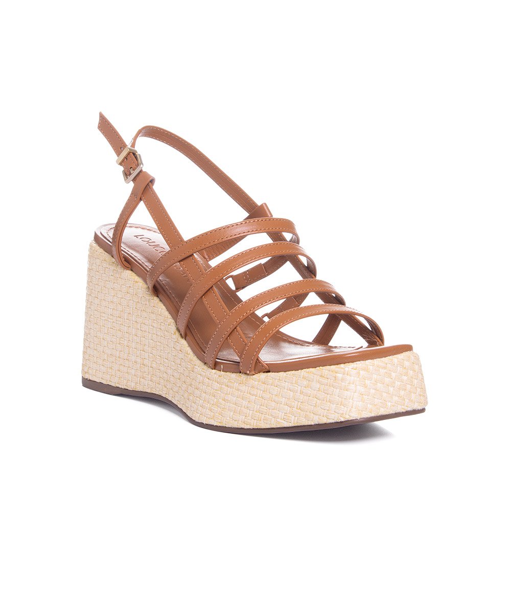 Sandália Anabela Loucos E Santos Moca Marrom 2