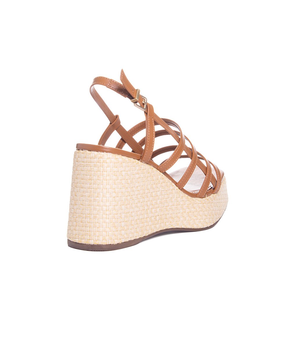 Sandália Anabela Loucos E Santos Moca Marrom 6