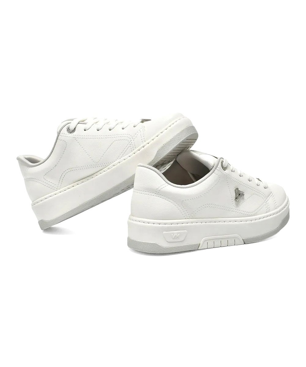 Tênis Feminino Via Marte Napa Off White Branco 4