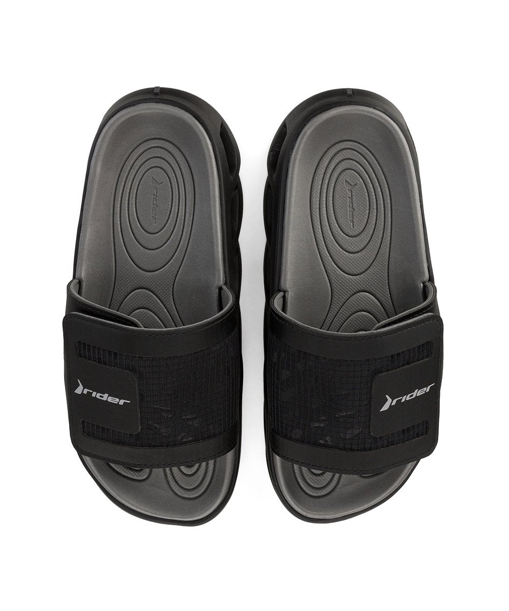 Chinelo Slide R Power Rider Preto Preto 2
