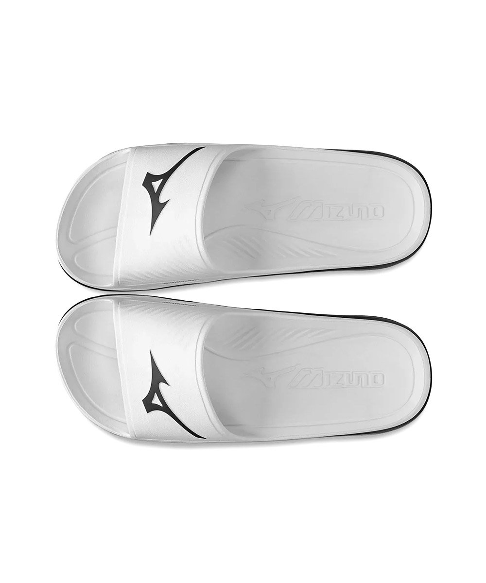Mizuno Chinelo Slide Enerzy Branco/Preto Branco 2