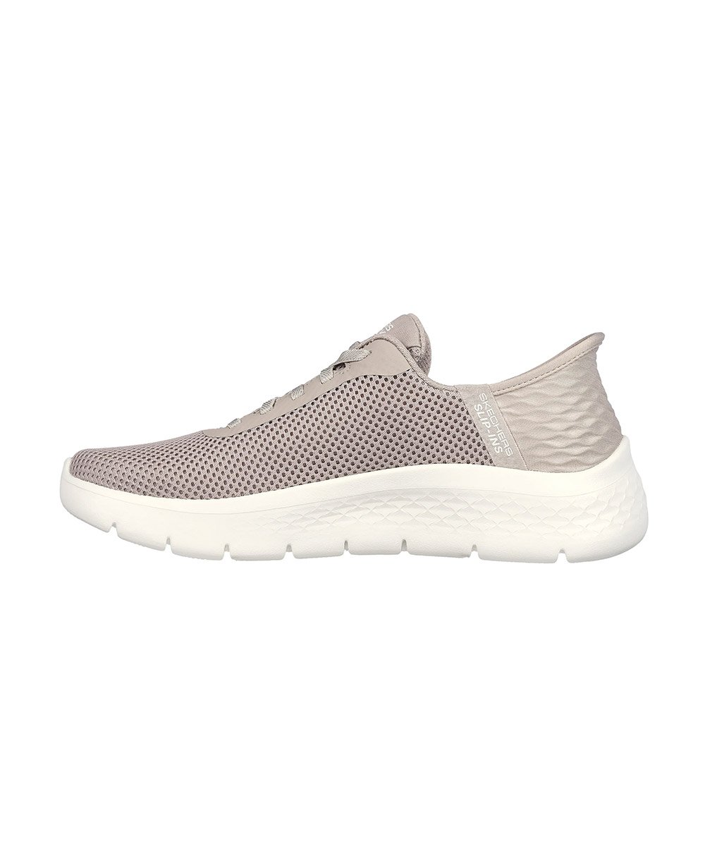 Tênis Feminino Skechers Go Walk Flex Slip-Ins Taupy Bege 5