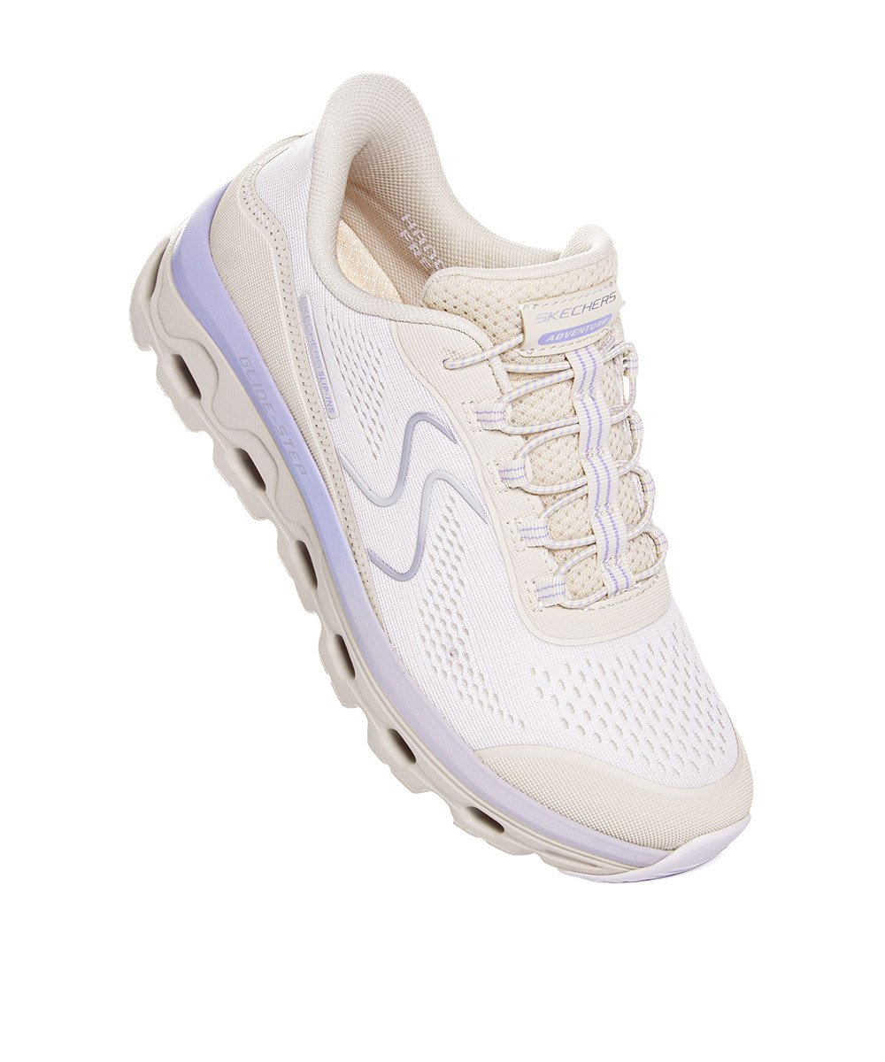 Tênis Feminino Skechers Glide Step 180272 Natural Branco 2