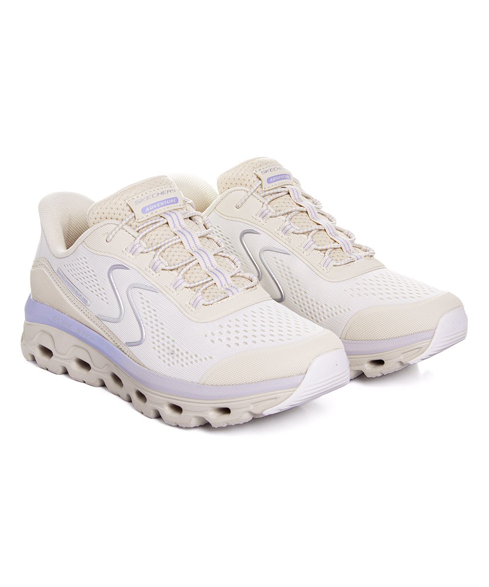 Tênis Feminino Skechers Glide Step 180272 Natural Branco 3