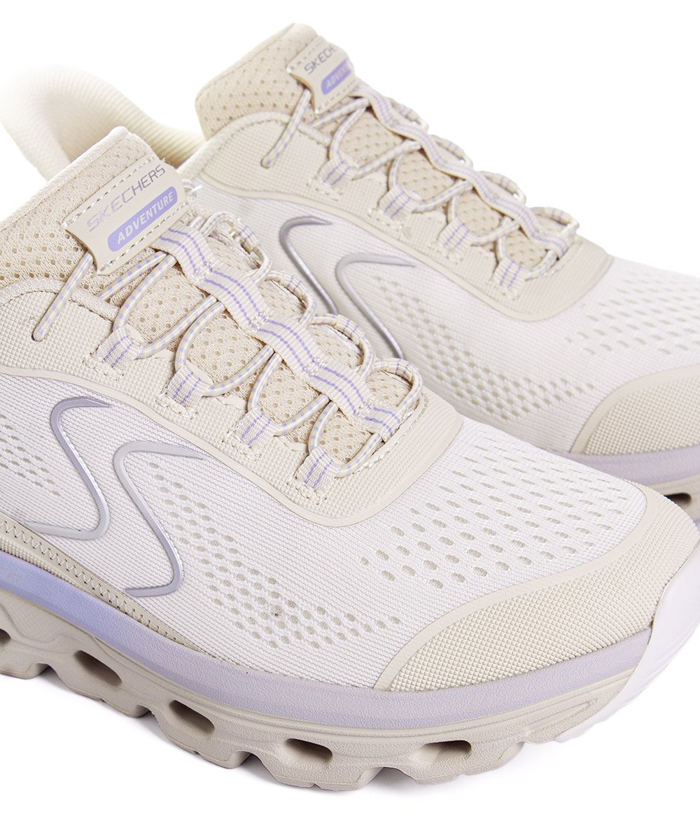 Tênis Feminino Skechers Glide Step 180272 Natural Branco 4