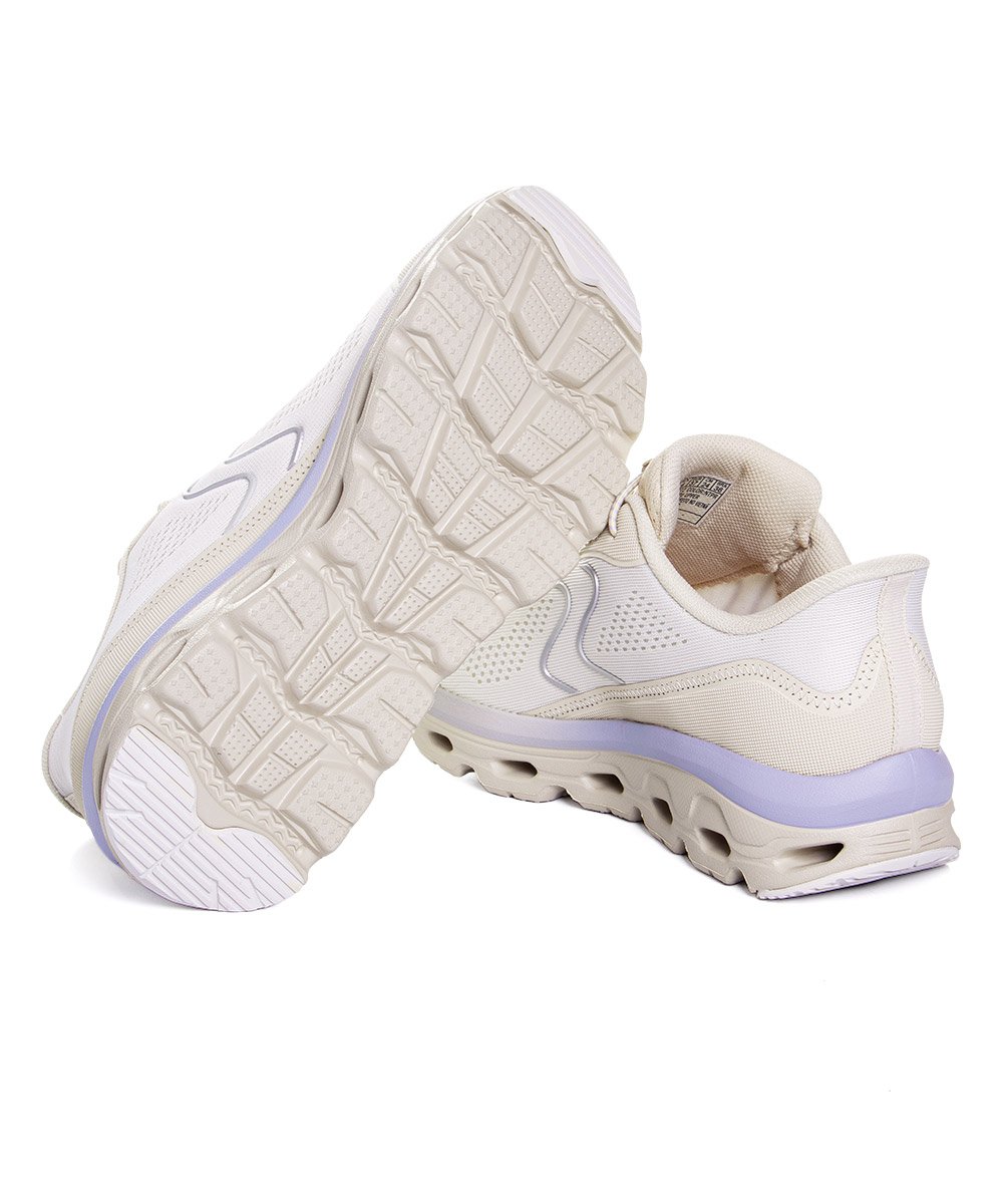 Tênis Feminino Skechers Glide Step 180272 Natural Branco 5
