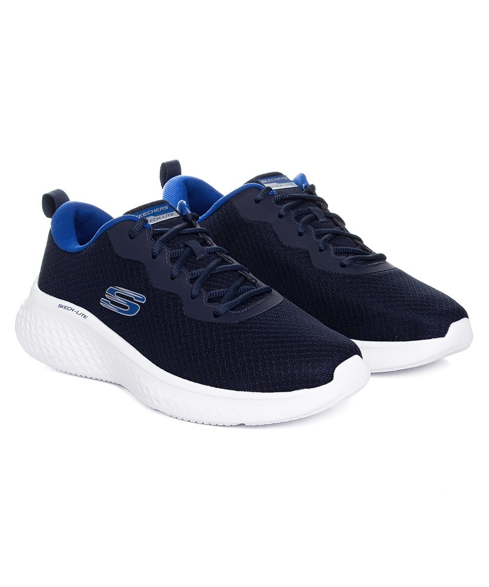 Tênis Masculino Skechers Litepro Marinho Azul 3