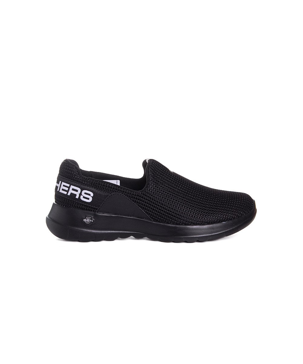 Tênis Feminino Skechers Go Walk Joy Slip On Preto/Preto Preto 2
