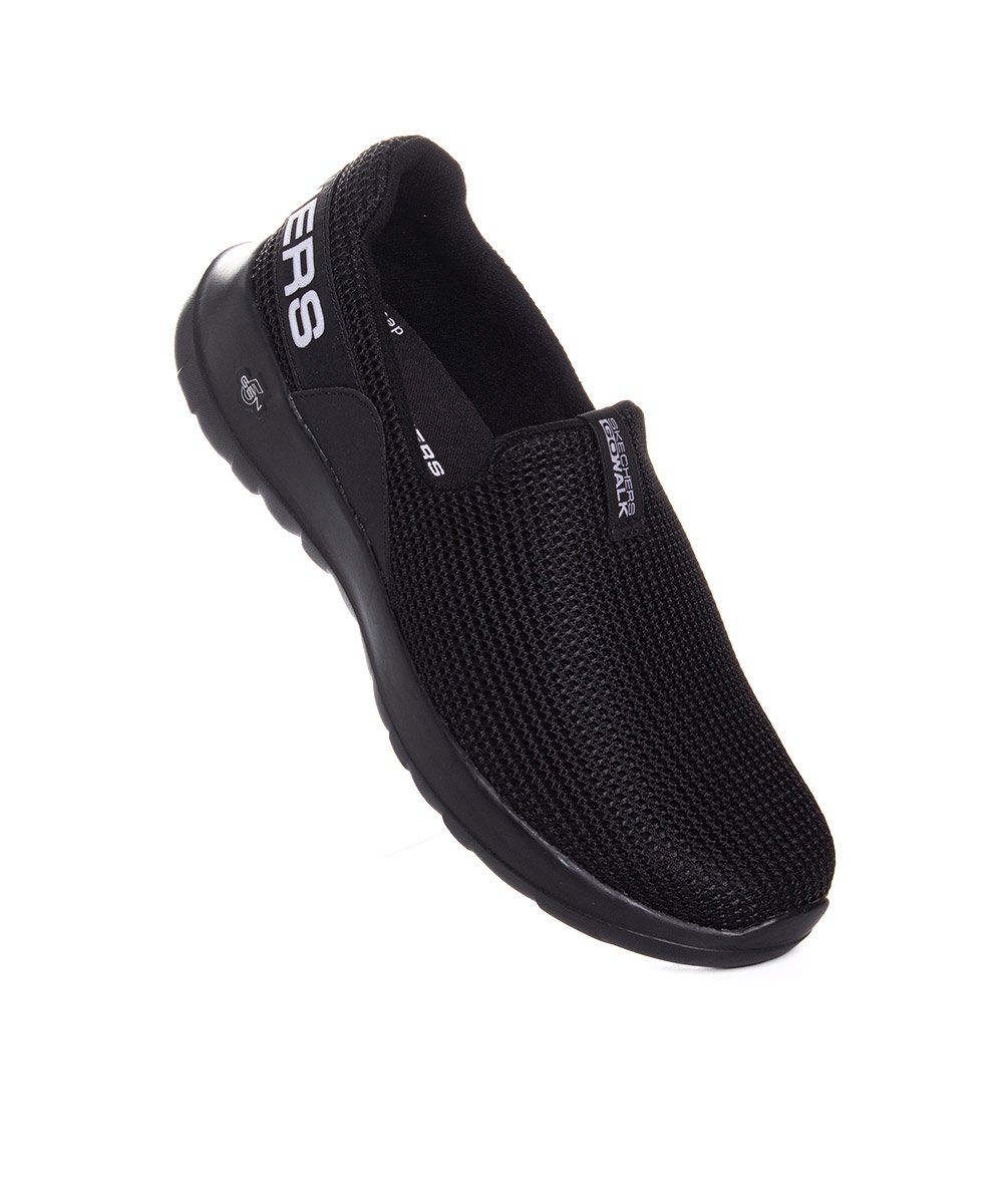 Tênis Feminino Skechers Go Walk Joy Slip On Preto/Preto Preto 7
