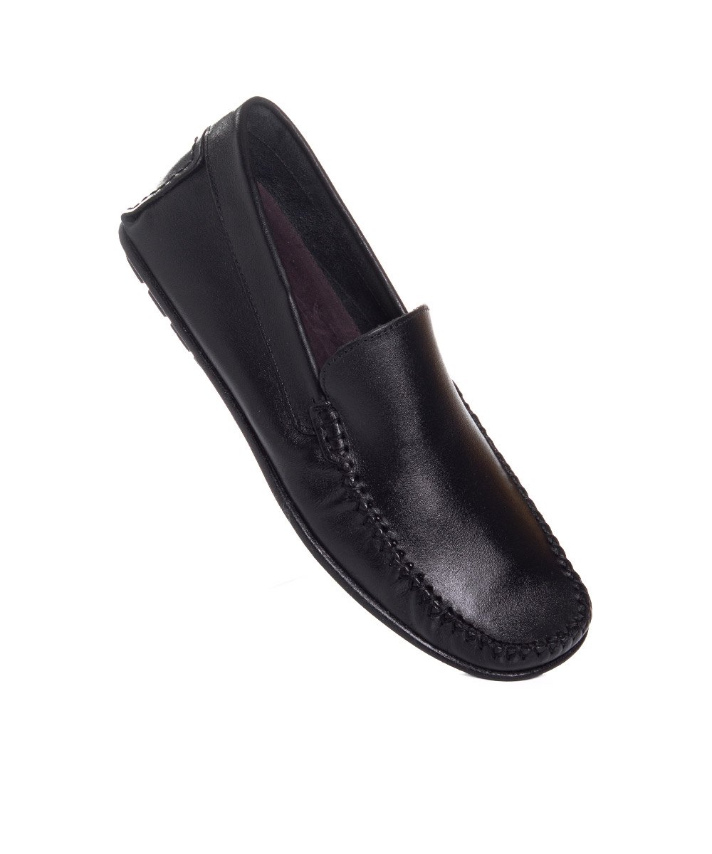 Mocassim Masculino Pixolé Couro Preto Preto 2