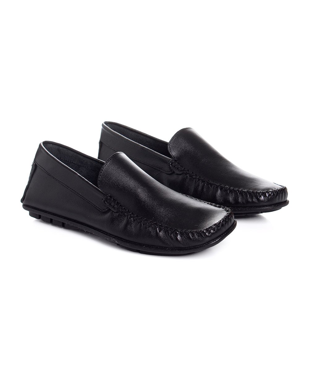 Mocassim Masculino Pixolé Couro Preto Preto 3