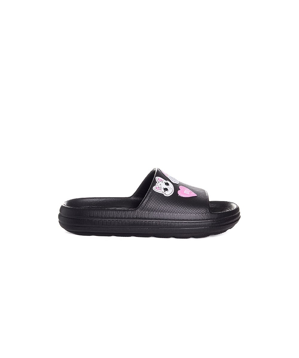 Chinelo Slide Infantil Molekinha Preto