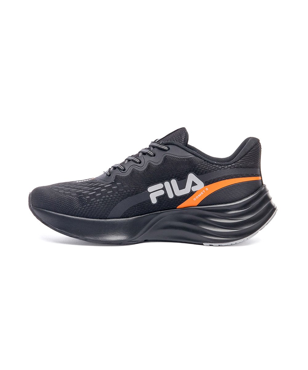 Tênis Fila Comet 2 Masculino Preto Preto 2