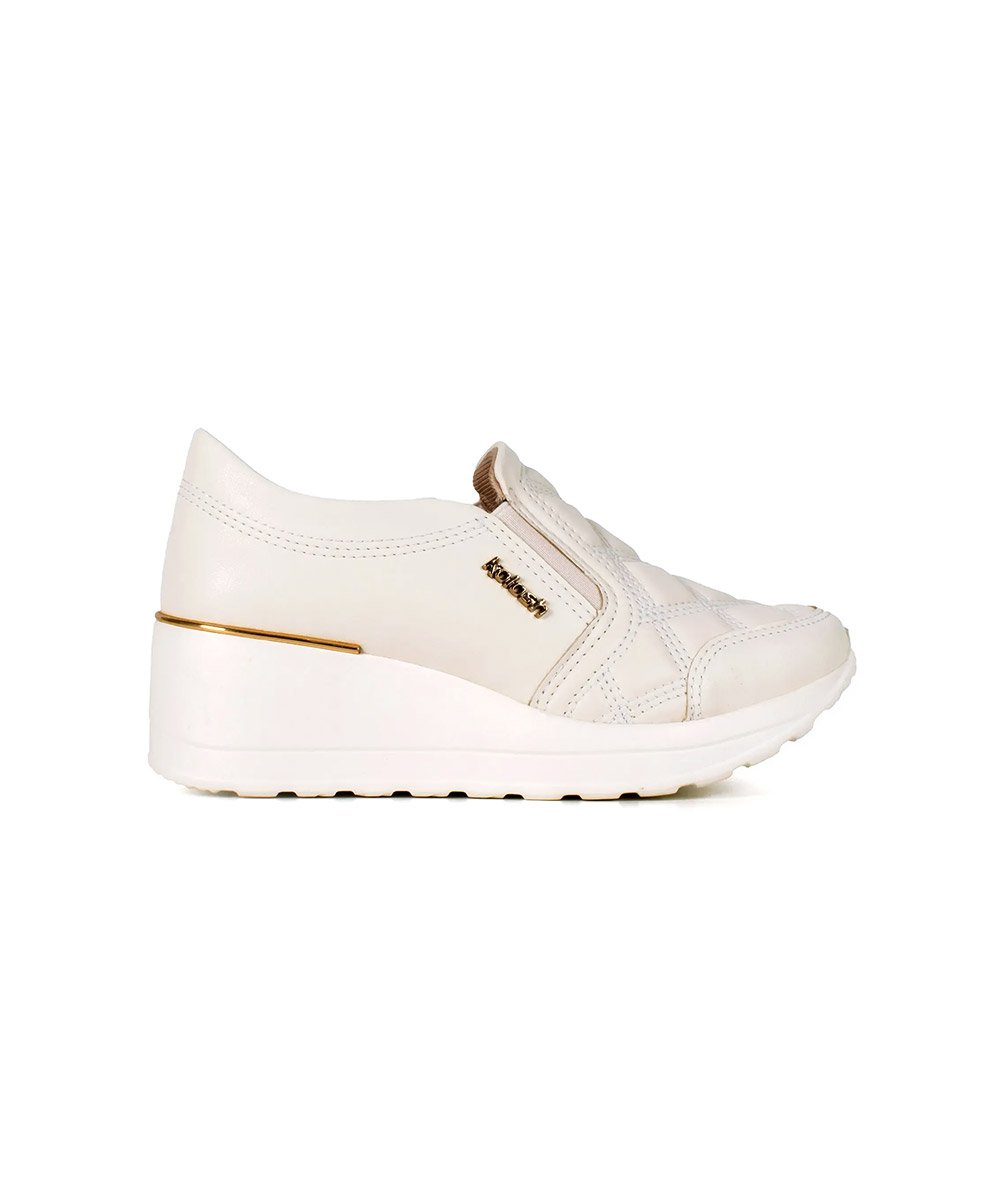 Tênis Kolosh Upper Slip On Creme