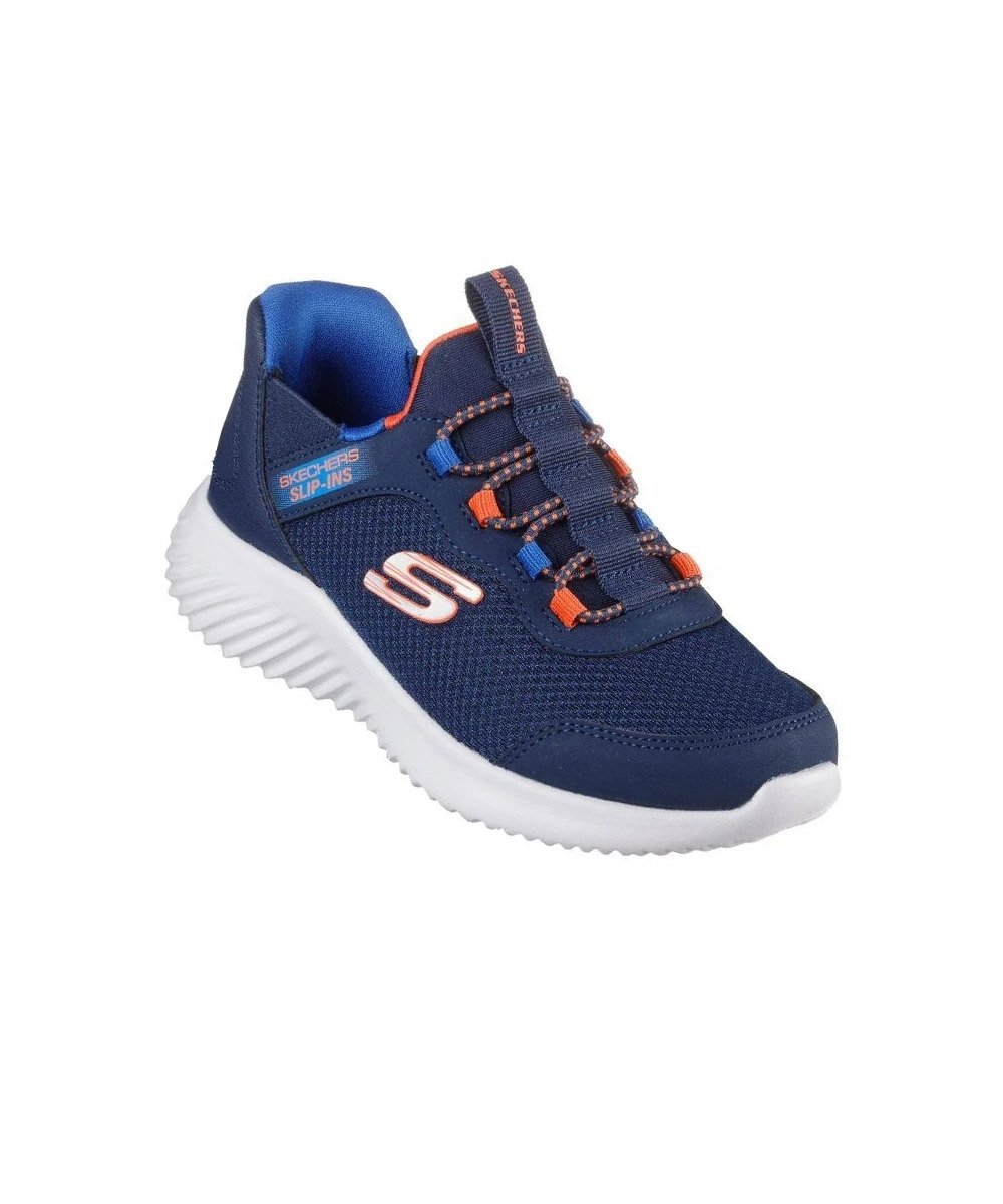 Tênis Infantil Skechers Bounder Slipin Marinho Azul 3