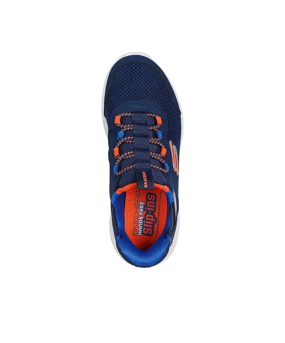 Tênis Infantil Skechers Bounder Slipin Marinho Azul 4