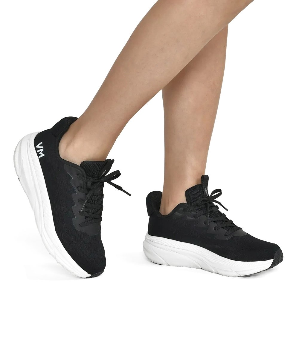 Tênis Feminino Via Marte Esportivo Preto Preto 2