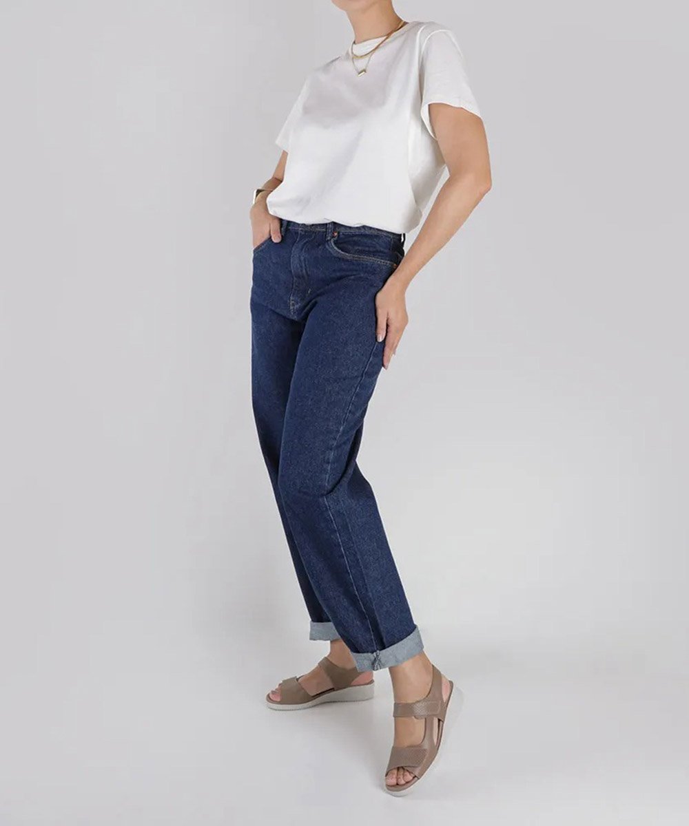 Sandália Plataforma Usaflex Tiras Fecho Couro Bege Bege 4