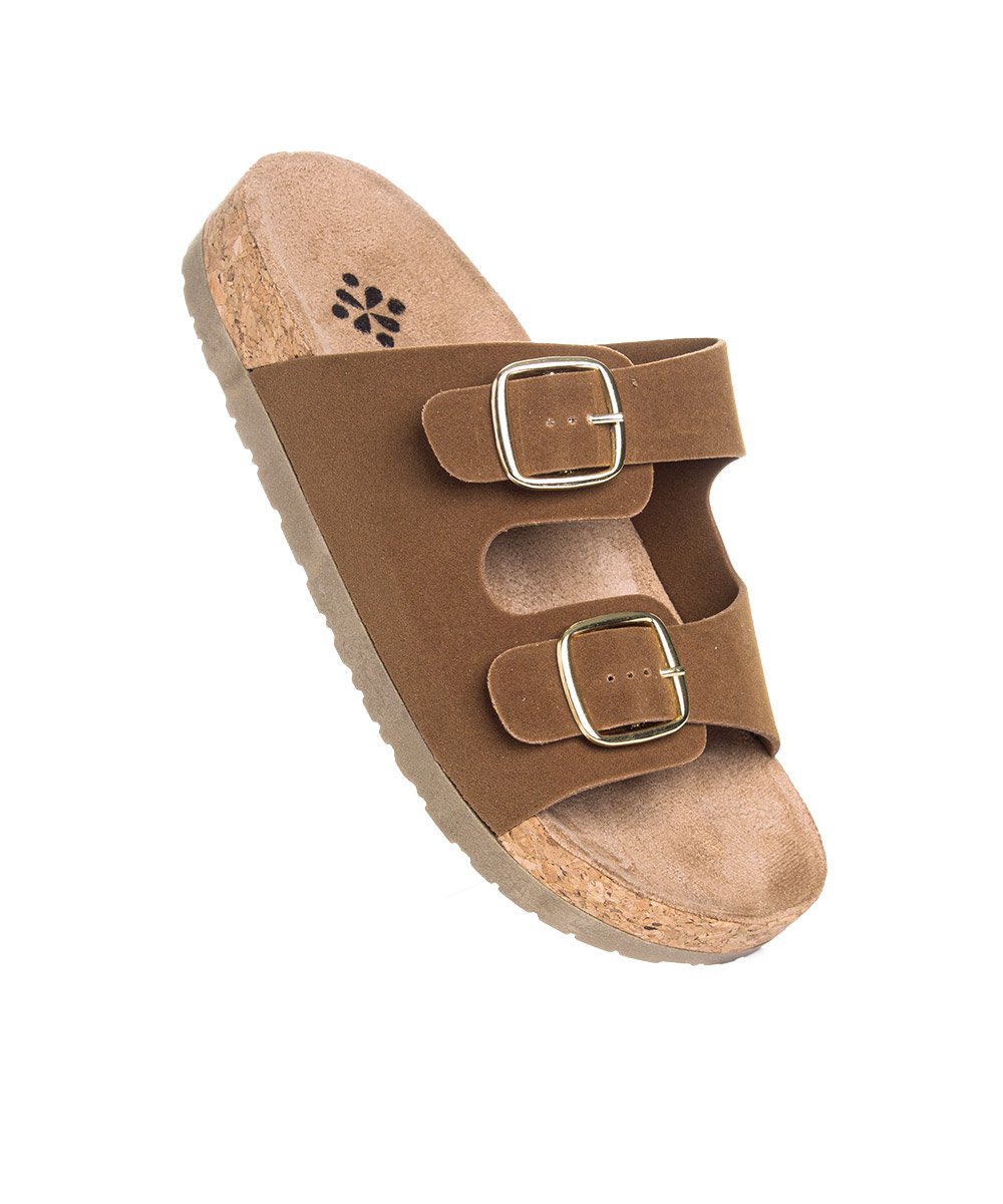 Tamanco Flatform Pixolé Fivelas Avela Marrom 2