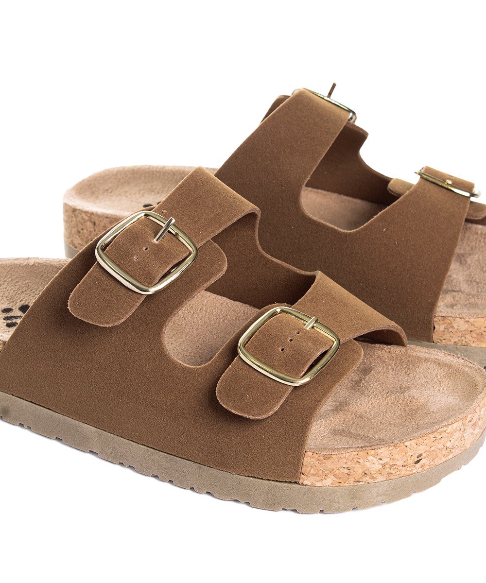 Tamanco Flatform Pixolé Fivelas Avela Marrom 4