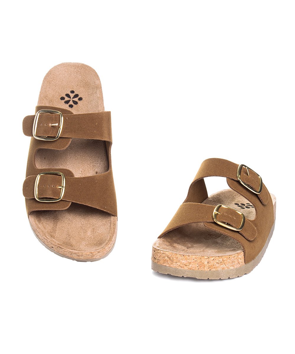 Tamanco Flatform Pixolé Fivelas Avela Marrom 5