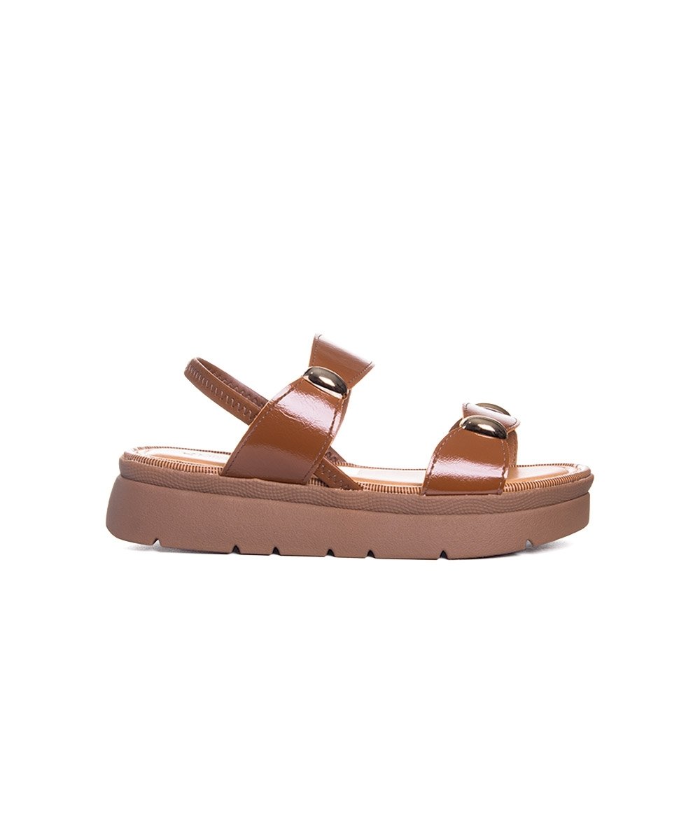 Sandália Feminina Mississipi Flatform Tabaco