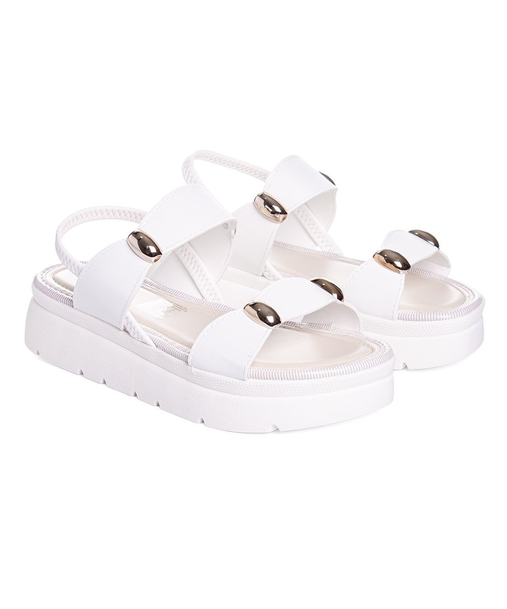Sandália Feminina Mississipi Flatform Off White Branco 3