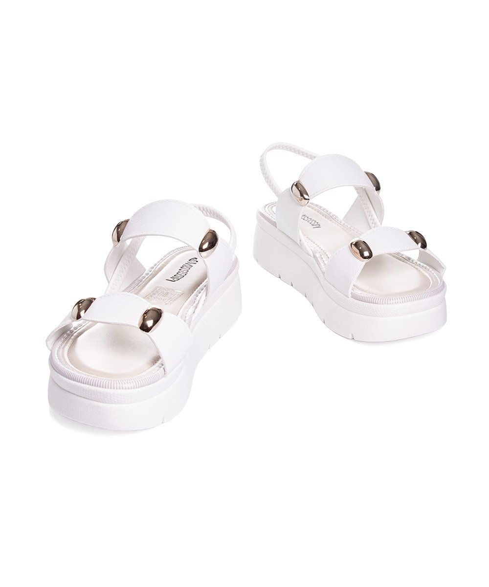 Sandália Feminina Mississipi Flatform Off White Branco 5